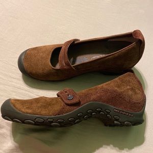 Merrell cherry oak plaza bandeau shoes Sz 8.5